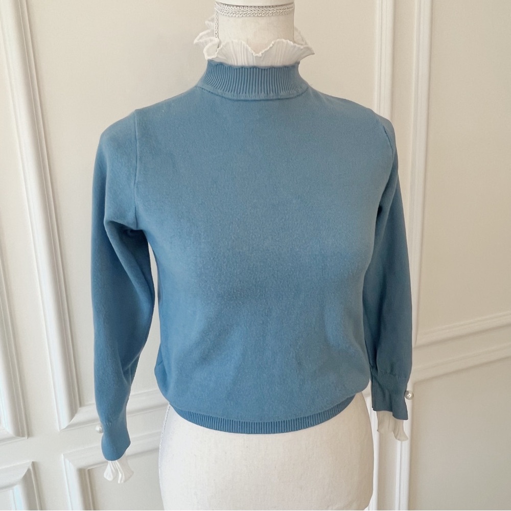 Sweater with Ruffle Details - Picture 3 of 7
